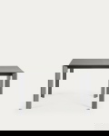 Kave Home Uitschuifbare Keramisch Tafel Axis met Antraciet Stalen Poten 120 (180)cm
