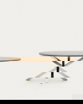 Kave Home Ovale Tafel Argo Massief Acaciahout Ø200x100cm