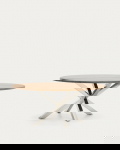 Kave Home Ovale Tafel Argo Massief Acaciahout Ø200x100cm