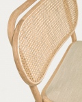 Kave Home Fauteuil Doriane Iepenhout Naturel