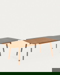 Kave Home Uitschuifbare Tafel Hanzel Massief Eucalyptushout 183-240cm