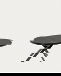Kave Home Uitschuifbare Tafel Vashti Porselein Ø120 (160)cm