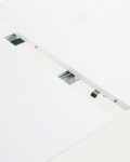 Kave Home Ovale Uitschuifbare Tafel Oqui Wit 160-260cm