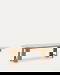 Kave Home Tafel Xoriguer Massief Eucalyptushout 280x110cm