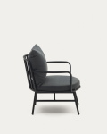 Kave Home Fauteuil Bramant Staal Zwart