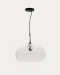 Kave Home Plafondlamp Balma Helder Glas Ø40cm