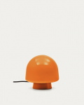 Kave Home Tafellamp Reig Oranje Glas