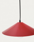 Kave Home Wandlamp Kally Metaal Rood Gelakt