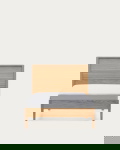 Kave Home Bedframe Lenon Naturel 90x200cm