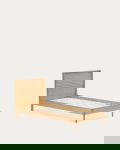 Kave Home Bedframe Lenon Naturel 90x200cm