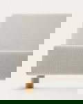 Kave Home Bed Valma Chenille Parel 180x200cm