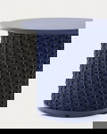 Kave Home Bijzettafel Sedalis Outdoor Blauw Ø50cm