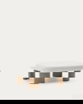 Kave Home Salontafel Labra Outdoor Wit Cement 80x80cm