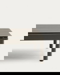 Kave Home Salontafel Sorells Groen Aluminium 52,4x91cm
