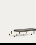 Kave Home Salontafel Sorells Groen Aluminium 52,4x91cm