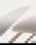 Kave Home Voetenbankje Inari Beige
