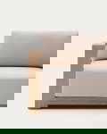 Kave Home 3-zitsbank Ambra Acaciahout 249cm