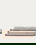 Kave Home 3-zitsbank Ambra Acaciahout 249cm