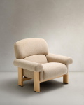 Kave Home Fauteuil Cabana Chenille Beige