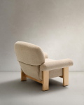 Kave Home Fauteuil Cabana Chenille Beige