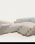 Kave Home Hoekbank 4-zits Blok Beige Ecru 320x230cm