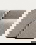 Kave Home Hoekbank 4-zits Blok Beige Ecru 320x230cm