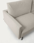 Kave Home 3-zitsbank Galene Beige 214cm