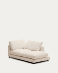 Kave Home Chaise Longue Gala Rechts Beige 193x105cm