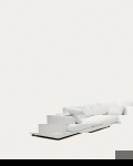 Kave Home 3-zitsbank Gala Wit 210cm