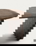 Kave Home Salontafel Pirita Eikenhout Donkerbruin 70,6x70cm