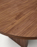 Kave Home Tafel Nealy Walnootfineer Bruin 240x100cm