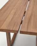 Kave Home Tafel Sashi Massief Teakhout 220x100cm