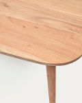 Kave Home Salontafel Eluana Massief Acaciahout Naturel Ø110cm