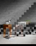 Must Living Kruk Vito Recycled Teakhout Zwart