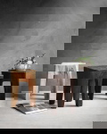 Must Living Kruk Vito Recycled Teakhout Zwart