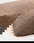 Kave Home Poef Vedell Oranje 60x60cm  