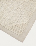 Kave Home Vloerkleed Sicali Wit Jute 160x230cm