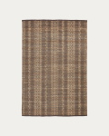 Kave Home Vloerkleed Sinta Bruin Jute Jacquard 200x300cm