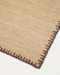 Kave Home Vloerkleed Sorina Jute Bruin 160x230cm