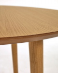 Kave Home Eettafel Oqui Ovaal Naturel Uitschuifbaar 120-200cm