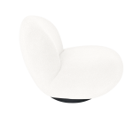 Fauteuil Swivel Teddy Wit - Giga Meubel