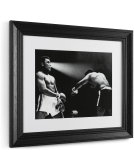 Coco Maison Schilderij Muhammed Ali 73x63cm Zwart