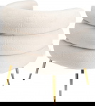 Kare Design Fauteuil Livelli Crème