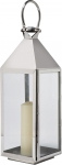 Kare Design Lantaarn Giardino Zilver Set van 4