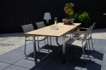 Lesli Living Tuinstoel Stapelbaar Marmaris Rvs Taupe