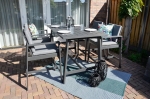 Lesli Living Bartafel Malibu Charcoal 180x94cm