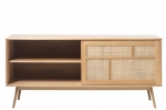 Dressoir Barrali Naturel Eiken 180cm - Giga Living