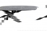PTMD Eettafel Alore Ovaal Zwart/Zwart 280cm