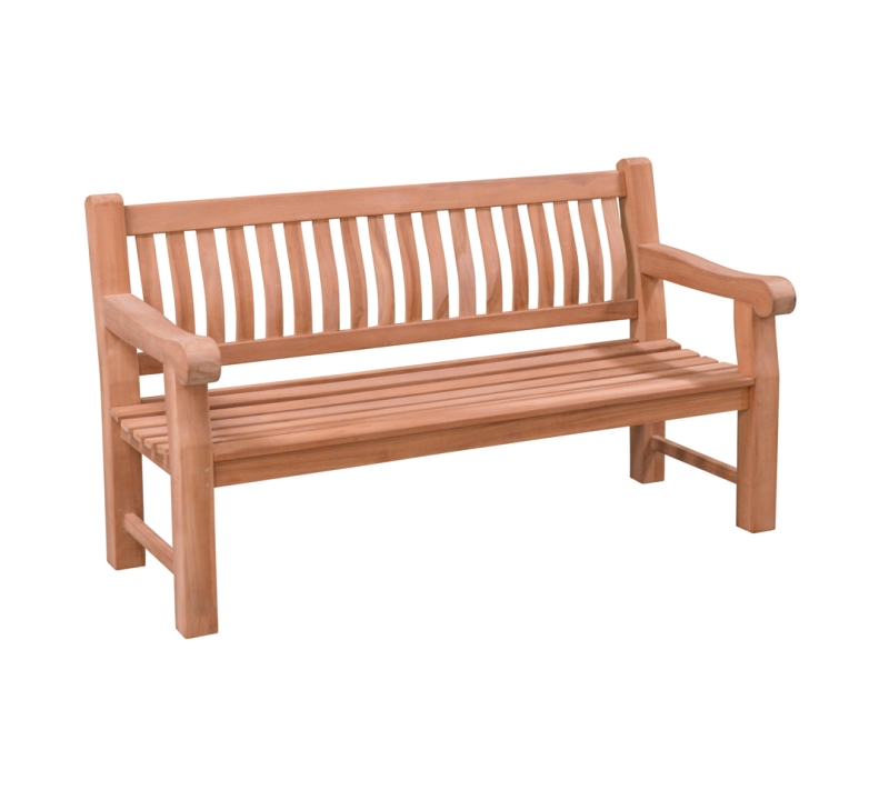 Livingfurn Tuinbank Patrick Breed 166cm Teakhout