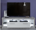Tv-meubel Rock Melamine Wit/Stone 150cm